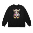 画像2: Smile Bear KAWS print Sweat Shirt  ユニセックス 男女兼用 スマイルベアカウズ  プリント スウェットシャツ トレーナー  (2)