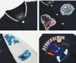 画像7: Unisex Achock Baseball Embroidered Stadium Jumper Baseball Uniform jacket Blouson  jacket　 ユニセックス 男女兼用Achockベースボール刺繍スタジアムジャンバー スタジャン MA-1 ボンバー ジャケット ブルゾン (7)