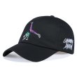 画像2: 24 Bugs Bunny Baseball Cap ユニセックス 男女兼用 バックスバニー 逆立ち ベースボールキャップ 野球帽 (2)