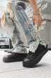 画像4: Men's Thick Soled Low Boots Sneaker ユニセックス 男女兼用 厚底 スニーカーブーツ (4)