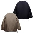 画像7: Women's Round neck cotton down jacket　ノーカラーラウンドネックコットンダウンジャケットコート (7)