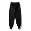 画像2: 24 Broken swoosh Parody Sweat Pants Setup NK ブロークン スウォッシュ スウェット パンツ  男女兼用 ユニセックス ジョガーパンツ 裾絞りタイプ (2)