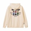 画像4: WASSUP Hip Hop Boy Print Hoodie  ユニセックス 男女兼用 WASSUPヒップホップボーイプリント フーデパーカー (4)