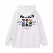 画像3: WASSUP Hip Hop Boy Print Hoodie  ユニセックス 男女兼用 WASSUPヒップホップボーイプリント フーデパーカー (3)