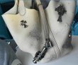 画像6: Metal Cross & Cross Paint Bucket Leather Tote Bag　メタルクロス＆クロスペイントバケットレザートートバッグ (6)