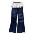 画像3: Parachute pants with lace mini skirt trousers 男女兼用 ユニセックス レースミニスカート付きパラシュートパンツスカッツ (3)