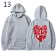 画像14: MORE SELF LOVE back logo Hoodie Sweat Hoody Sweatshirts 　MORE SELF LOVEバックロゴフーディーパーカー 男女兼用 ユニセックス (14)