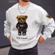 画像3: Glass Bear Print Hoodies & Sweatshirts　サングラスベアプリントフーディーパーカー ＆スウェット男女兼用 ユニセックス (3)