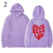 画像3: MORE SELF LOVE back logo Hoodie Sweat Hoody Sweatshirts 　MORE SELF LOVEバックロゴフーディーパーカー 男女兼用 ユニセックス (3)