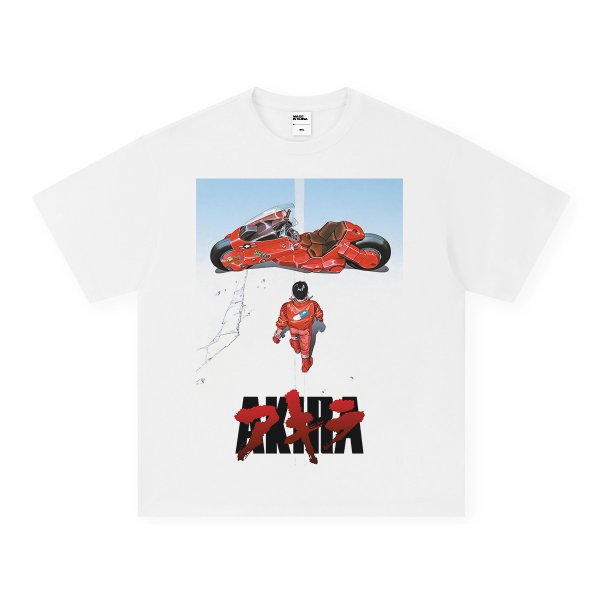 画像1: Unisex Vintage Design AKIRA T-shirt  男女兼用 ユニセックス ヴィンテージ デザイン アキラ Tシャツ  (1)