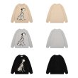 画像5: UnisexDalmatian  round neck sweater knit　 ユニセックス　男女兼用　ダルメシアンドッグ編み込みラウンドネックモヘアセーター ニット (5)