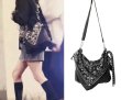 画像3: Bandana Paisley Crossbody Tote Shoulder Rope Bag　ペイズリーバンダナ柄トートショルダークロスボディロープバッグ (3)