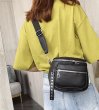 画像7: Chain x Plump Square Mini Crossbody Pochette  Shoulder  Bag　レザーチェーン×変形スクエアミニ クロスボディ斜め掛けポシェットショルダーバッグ (7)