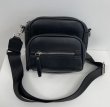 画像2: Chain x Plump Square Mini Crossbody Pochette  Shoulder  Bag　レザーチェーン×変形スクエアミニ クロスボディ斜め掛けポシェットショルダーバッグ (2)