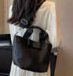 画像6: Color matching ribbon tote shoulder crossbody bag カラーマッチングリボンボウ付きトートショルダークロスボディーバッグ　エコショッピング (6)