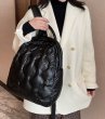 画像8: Quilted down large capacity backpack tote shoulder  bag キルティングダウンラージキャパシティー バックパック　リュックトートショルダーバッグ　 (8)