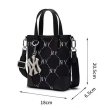 画像7: MLB NY monogram logo verticalTote Shoulder Crossbody Bag　MLBNYモノグラムロゴ縦長トート ショルダークロスボディバッグ　 (7)