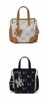 画像3: MLB NY monogram logo verticalTote Shoulder Crossbody Bag　MLBNYモノグラムロゴ縦長トート ショルダークロスボディバッグ　 (3)