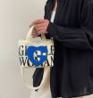 画像7: Apple G Applique Canvas Mini Tote Shoulder Crossbody Bag　アップリGアップリケ付きキャンバスミニトート ショルダークロスボディバッグ　 (7)