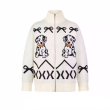 画像2: Dalmatian Puppy Zip Up Sweater Cardigan Coat　 ユニセックス 男女兼用ダルメシアン子犬ジップアップセーターカーディガンコート トップス (2)