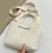 画像12: Apple G Applique Canvas Mini Tote Shoulder Crossbody Bag　アップリGアップリケ付きキャンバスミニトート ショルダークロスボディバッグ　 (12)