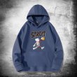 画像10: 24 KAWS×Basketball Street print Hooded Sweatshirt ユニセックス男女兼用 カウズ × バスケットボール プリントフーディパーカー (10)