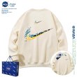 画像3: 24 Unisex Double Swoosh logo Sweat  ユニセックス 男女兼用  ダブル スウッシュ ロゴ 長袖 トレーナー (3)