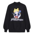 画像1: Sailor Moon print long sleeve sweatshirt   セーラームーンプリント長袖スウェットシャツトレーナー (1)