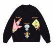 画像2:  Unisex  Spongebob Friends Print Sweatshirtユニセックス 男女兼用 スポンジボブと仲間たちプリント スウェット  長袖 トレーナー (2)