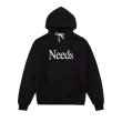 画像3: Unisex NEEDS logo hoodie 男女兼用 ユニセックス NEEDSロゴ 長袖 パーカーフーディ (3)