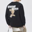 画像12:  Unisex  Garfield print round neck sweatshirt　ユニセックス 男女兼用 ガーフィールドプリント スウェット  長袖 トレーナー (12)