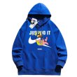 画像4: JUST DO IT Later × Spongebob & Patrick print Sweat Hoodie shirt ユニセックス 男女兼用 スポンジボブ ＆ パトリック ブロークン スウォッシュプリント スウェット パーカー (4)