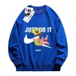 画像5: JUST DO IT Later × Spongebob & Patrick print Sweat shirt ユニセックス 男女兼用 JUST DO IT Later スポンジボブ ＆ パトリック ブロークン スウォッシュプリント トレーナー (5)