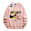 画像4: JUST DO IT Later × Spongebob & Patrick print Sweat shirt ユニセックス 男女兼用 JUST DO IT Later スポンジボブ ＆ パトリック ブロークン スウォッシュプリント トレーナー (4)