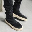 画像4: Unisex Thick-soled high-cut belt boots Sneakers　ユニセックス 男女兼用 厚底プラットフォームハイカットベルトブーツ  スニーカー (4)