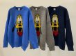 画像2: Goofy braided round neck pullover sweater Knit　グーフィー編み込みラウンドネック長袖ラウンドネックセーターニット (2)