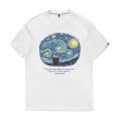 画像11: Unisex NASA Snoopy WOODSTOCK starry night Print T-shirt ユニセックス 男女兼用 スヌーピー ウッドストック 星月夜 プリント 半袖 Tシャツ (11)