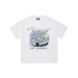 画像4: Unisex NASA Snoopy WOODSTOCK starry night Print T-shirt ユニセックス 男女兼用 スヌーピー ウッドストック 星月夜 プリント 半袖 Tシャツ (4)