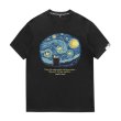 画像10: Unisex NASA Snoopy WOODSTOCK starry night Print T-shirt ユニセックス 男女兼用 スヌーピー ウッドストック 星月夜 プリント 半袖 Tシャツ (10)