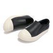 画像2: Unisex Leather high street slip-on sneakers 　ユニセックス 男女兼用レザーハイストリートスリッポン厚底プラットフォーム  スニーカー (2)