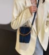 画像5: Denim purse tote shoulder crossbody bag　ユニセックス男女兼用デニムパース型トートショルダークロスボディバッグ (5)