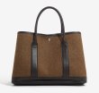 画像3: Wool tweed large capacity garden party tote shoulder bag　ユニセックス男女兼用ウールツイードラージガーデンパーティートートショルダーバッグ (3)