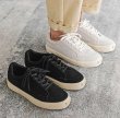 画像3: Unisex Suede lace-up platform sneakers 　ユニセックス 男女兼用スエード厚底プラットフォーム  レースアップスニーカー (3)