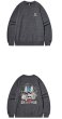 画像6: Astro Boy Family Print Round Neck Long Sleeve Sweatshirt　ユニセックス男女兼用 アストロボーイアトムファミリービンテージ加工プリントラウンドネックスウェット (6)