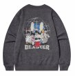 画像1: Astro Boy Family Print Round Neck Long Sleeve Sweatshirt　ユニセックス男女兼用 アストロボーイアトムファミリービンテージ加工プリントラウンドネックスウェット (1)