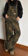 画像5: Leopard print wide leg multi-pocket  Denim Overalls 　ユニセックス男女兼用レオパードヒョウ柄マルチポケットオーバーオール (5)