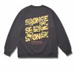 画像4: Spongebob print sweatshirt long sleeve round neck sweatshirt　ユニセックス男女兼用 スポンジボブプリント 長袖ラウンドネックスウェット (4)