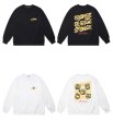 画像7: Spongebob print sweatshirt long sleeve round neck sweatshirt　ユニセックス男女兼用 スポンジボブプリント 長袖ラウンドネックスウェット (7)