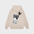 画像3:  MLB NY Dog Baseball Print Hoodie Sweatshirt  ユニセックス男女兼用  MLB NY ヤンキースドッグベースボールプリントフーディ スウェット (3)