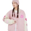 画像2: Care bear embroidery Varsity Stadium jacket  baseball uniform blouson オーバーサイズ ユニセッ クス男女兼用 ケアベア 熊刺繡 スタジャン ジャンパー ジャケット ブルゾン (2)